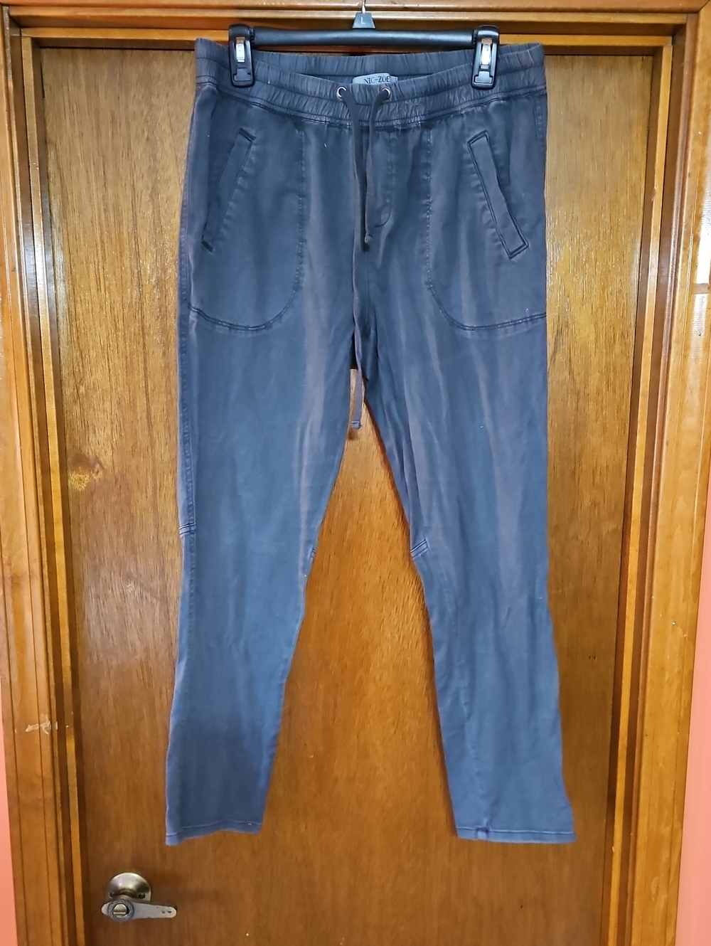 NIC+ZOE Womens Pull On Joggers Size 6